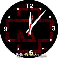 RAMMSTEIN - Cross Logo - nástenné hodiny