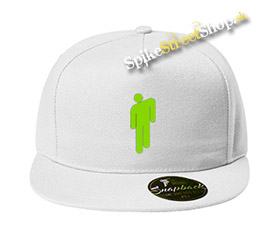 BILLIE EILISH - Green Stickman - biela šiltovka model "Snapback"