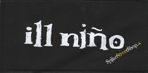 ILL NINO - White Logo - nášivka
