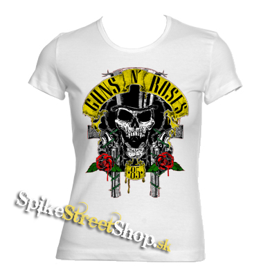 GUNS N ROSES - 85´Cult - biele dámske tričko