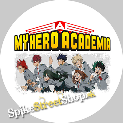 Podložka pod myš MY HERO ACADEMIA - School Dash - okrúhla