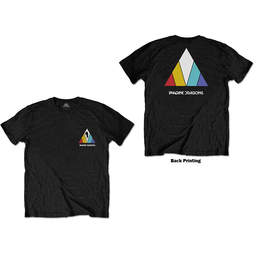 IMAGINE DRAGONS - Evolve Logo - čierne pánske tričko