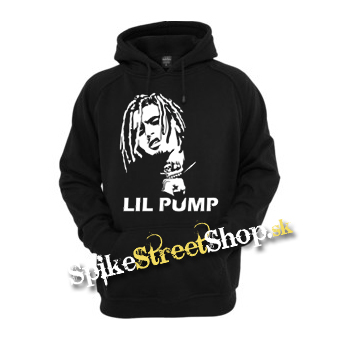 LIL PUMP - Logo & Portrait - čierna pánska mikina