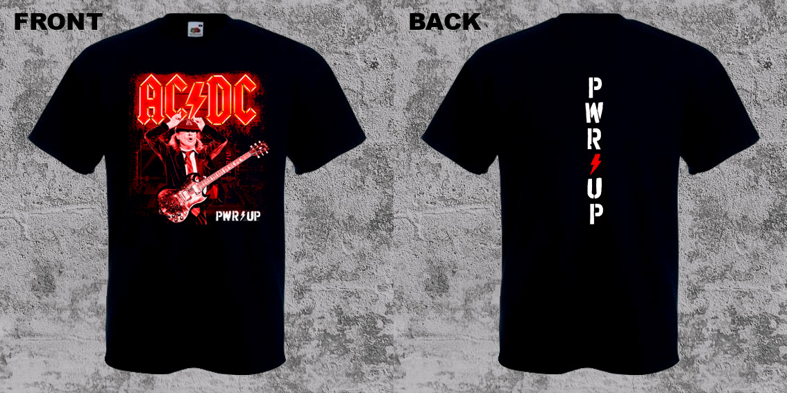 AC/DC - Power Up Leader - čierne pánske tričko