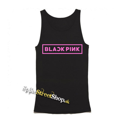 BLACKPINK - Logo - Mens Vest Tank Top - čierne