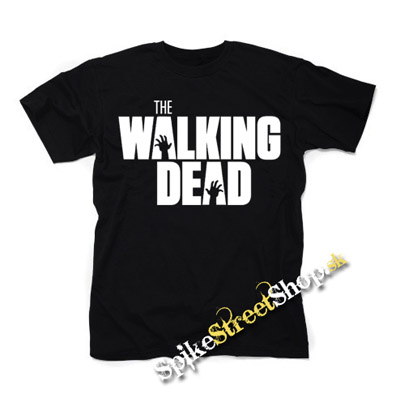 THE WALKING DEAD - Logo - čierne detské tričko