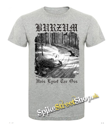 BURZUM - Hvis Lyset Tar Oss - šedé detské tričko