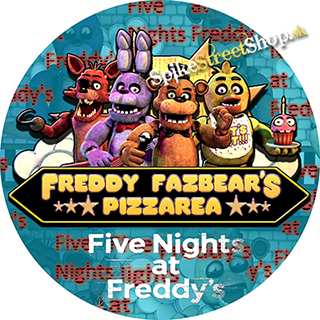 Podložka pod myš FIVE NIGHTS AT FREDDY´S - Motive 2 - okrúhla