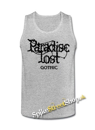 PARADISE LOST - Gothic - Mens Vest Tank Top - šedé