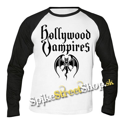HOLLYWOOD VAMPIRES - Logo - pánske tričko s dlhými rukávmi