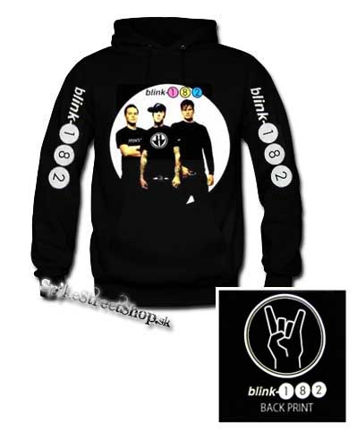 BLINK 182 - Semafor Logo - čierna pánska mikina
