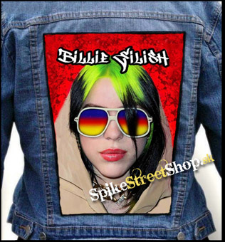 BILLIE EILISH - Neon Portrait - chrbtová nášivka
