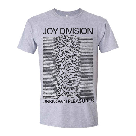 JOY DIVISION - Unknown Pleasures - šedé detské tričko