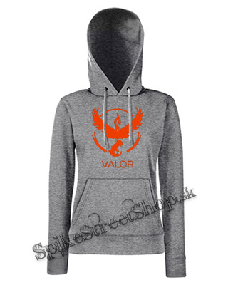 POKEMON - Valor - sivá dámska mikina
