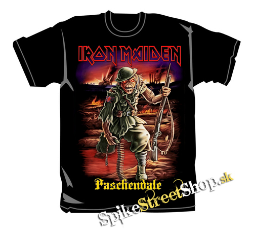 IRON MAIDEN - Paschendale - čierne pánske tričko