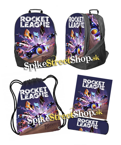Hurá do školy - školská sada ROCKET LEAGUE 3(ruksak, peračník a vak na prezuvky)