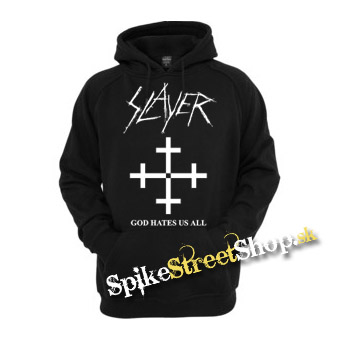 SLAYER - God Hates Us All - čierna pánska mikina