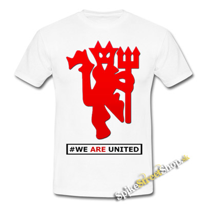MANCHESTER UNITED - We Are United - biele pánske tričko