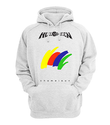 HELLOWEEN - Chameleon - sivá pánska mikina