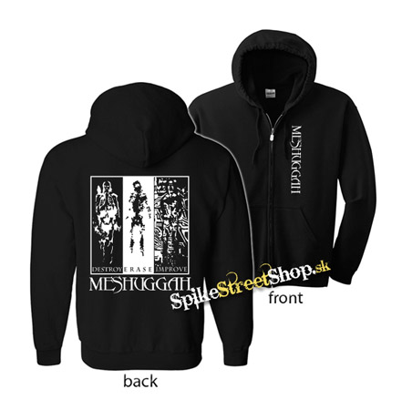 MESHUGGAH - Destroy Erase Improve - mikina na zips