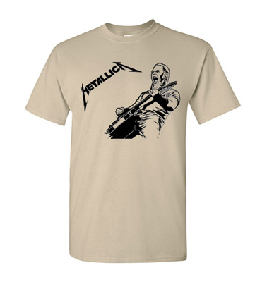 METALLICA - James - pieskové detské tričko