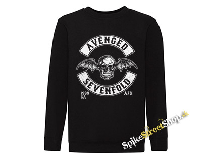 AVENGED SEVENFOLD - Death Bat Crest - mikina bez kapuce