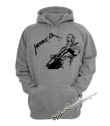 METALLICA - James - šedá pánska mikina