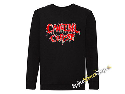 CANNIBAL CORPSE - Old School Bloody Logo - mikina bez kapuce