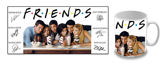 Hrnček FRIENDS - PRIATELIA - Poster Signature