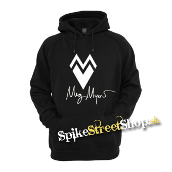 MEG MYERS - Heart & Signature - čierna pánska mikina