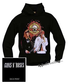 GUNS N ROSES - Axl & Duff - čierna pánska mikina