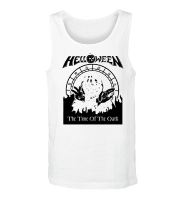HELLOWEEN - Time Of The Oath - Mens Vest Tank Top - biele