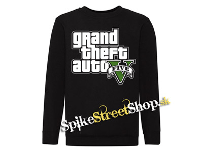  GRAND THEFT AUTO- Logo - mikina bez kapuce