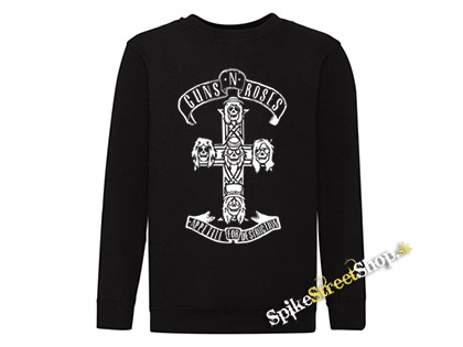 GUNS N ROSES - Appetite For Destruction - mikina bez kapuce
