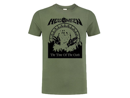 HELLOWEEN - Time Of The Oath - olivové detské tričko