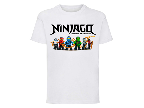 NINJAGO - Masters Of Spinjitzu Motive 1 - biele detské tričko