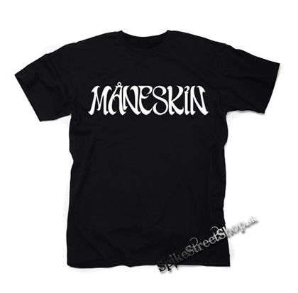 MANESKIN - Logo 2021 - čierne detské tričko