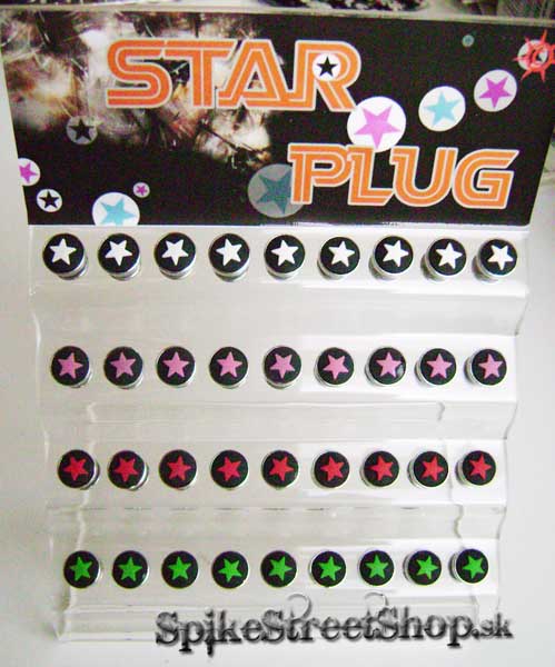 Náušnica PUNKROCK STAR - ŠROUBOVACIA