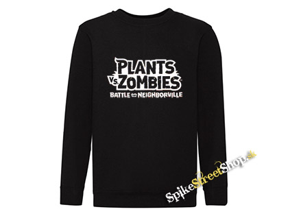 PLANTS vs ZOMBIE - Logo - mikina bez kapuce