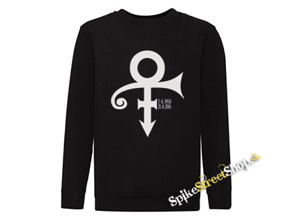 PRINCE -  Signature 1958-2016 - mikina bez kapuce