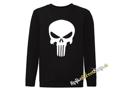 PUNISHER - Skull - mikina bez kapuce