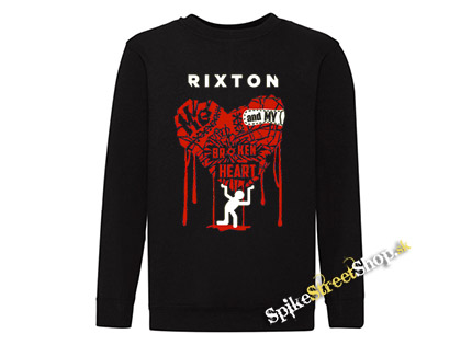 RIXTON - Me And My Broken Heart - mikina bez kapuce