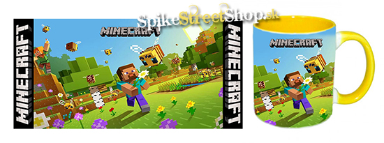 Hrnček MINECRAFT - Creeper Flowers Run