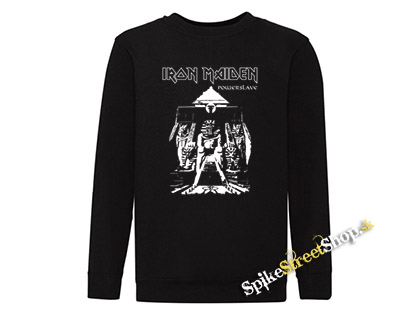 IRON MAIDEN - Powerslave - čierna detská mikina bez kapuce