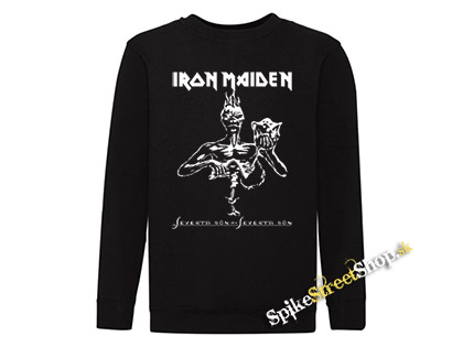 IRON MAIDEN - Seventh Son Of A Seventh Son - čierna detská mikina bez kapuce