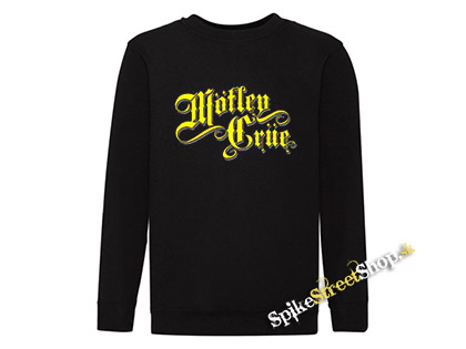 MOTLEY CRUE - Logo - čierna detská mikina bez kapuce