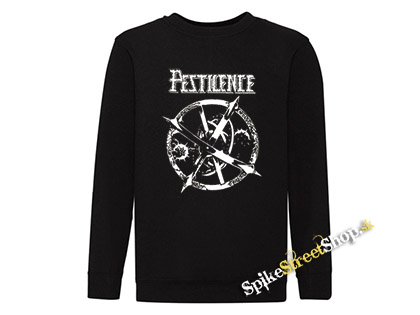 PESTILENCE - Crest - čierna detská mikina bez kapuce