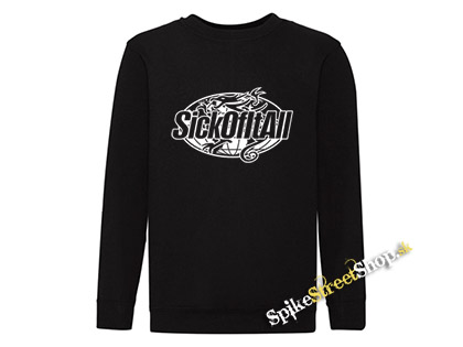 SICK OF IT ALL - Logo Dragon - čierna detská mikina bez kapuce