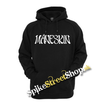 MANESKIN - Logo 2021 - čierna pánska mikina