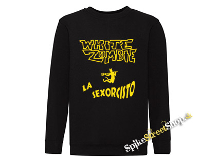 WHITE ZOMBIE - La Sexorcisto - čierna detská mikina bez kapuce